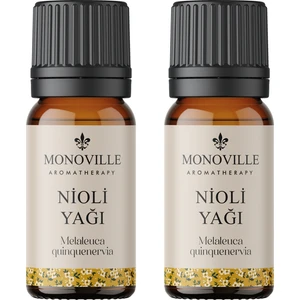 Nioli Uçucu Yağı 2'li Set %100 Saf Ve Doğal ( Niaouli Essential Oil) 2x10 ml