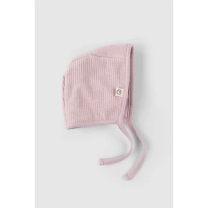 Little Gusto Fitilli Kadife Bebek Ingiliz Şapka Pembe