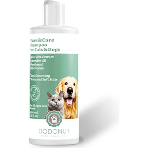 Pure&Care Doğal Kedi Ve Köpek Şampuanı, Alkol, Sls/Sles, Paraben, Silikon Içermez, 464 Ml