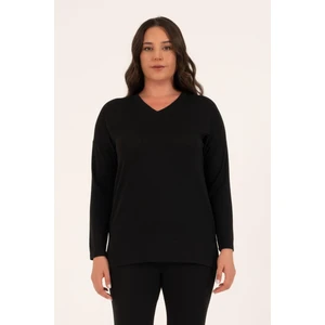 Basic V Yaka Triko Kazak