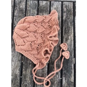 El Örgüsü Kız Çocuk Pembe Bere