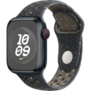 Apple Watch 44mm Kordon 2023 Point Delikli Silikon Strap Kayış