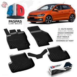 Vw Polo 6 4d Havuzlu Paspas 2017-2021 A+Kalite