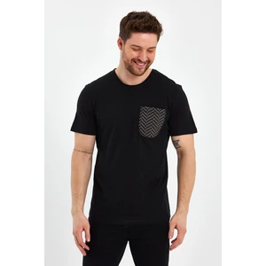 Uomo Park 2601 Cep Baskı  Detaylı Relax T-Shirt