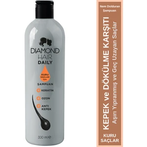 Hair Daily Kuru Saçlar İçin Şampuan / Kepek Önleyici Nem Dolduran Geç Uzayan Yıpranmış Saçlar