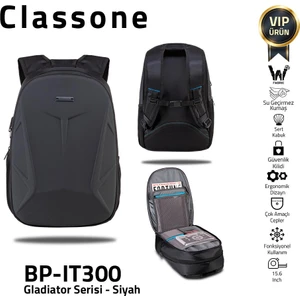 BP-IT300 15,6 inç Notebook Sırt Çantası-Siyah