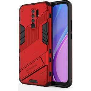 Xiaomi Redmi 9 Destek Standlı Darbeye Dayanıklı Telefon Kılıfı (Yurt Dışından)