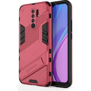 Xiaomi Redmi 9 Destek Standlı Darbeye Dayanıklı Telefon Kılıfı (Yurt Dışından)