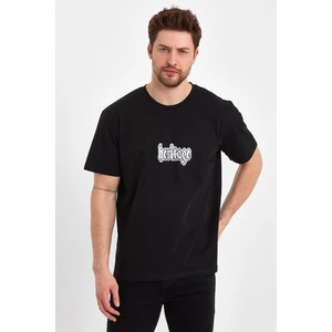 Uomo Park 2637 Premium Ön Baskı Detaylı Tshırt