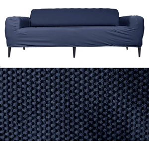 Likrali esnek 3 kişilik koltuk kılıfı streç lastikli çekyat kanepe örtüsü Modern Kanepe kılıfı balpeteği antrasit