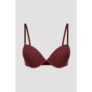 Wowbra Essentials Push Up Bordo Sütyen