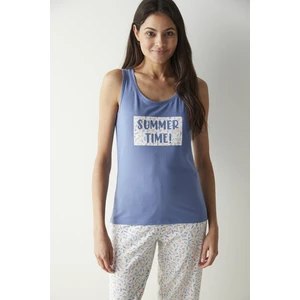 Summer Time Kapri Pijama Takımı