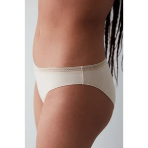 Easy Pamuklu Trim Bej Slip Külot