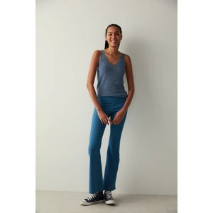 Mavi Denim Yüksek Bel Flare Paça Pantolon