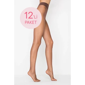 Fit 15 Mürdüm 12li Külotlu Çorap