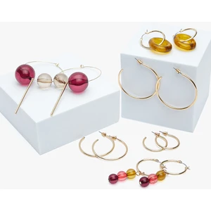 Bel Altın Küpe Set