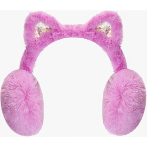 Kız Çocuk Kedi Lila Kulaklık