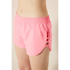 Cross Neon Pembe Deniz Şortu