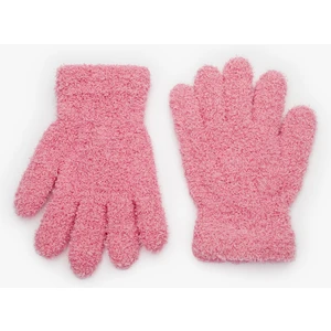 Kız Çocuk Lila Softy Pembe Eldiven