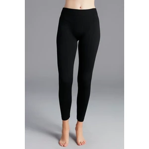 Siyah Seamless Termal Tayt