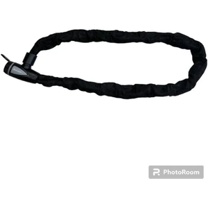 Brıvıga Zincir Kilit Anahtarlı 2S07 Siyah 8X1200