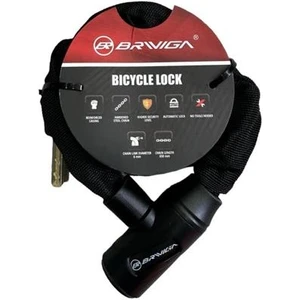 Brıvıga Zincir Kilit Anahtarlı 2S31 Siyah 6X650 mm