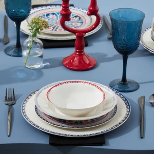 Elegance Bone Ancient 24 Parça 6 Kişilik Yemek Takımı