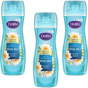 Duş Jeli Lux Perfumes Lotus Çiçeği 3x450ml