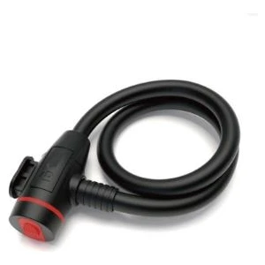 Brıvıga Kablo Kilit Anahtarlı 2518 Siyah 12X1120