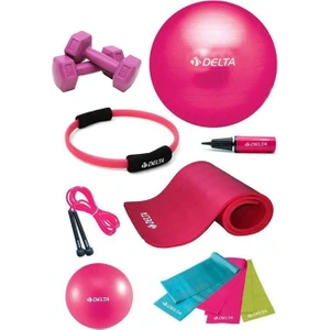 10 mm Deluxe Minderli 55 cm PFS Full Pilates Seti