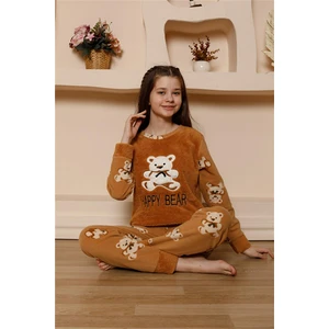 Kız Çocuk Welsoft Polar Pijama Takımı 20522