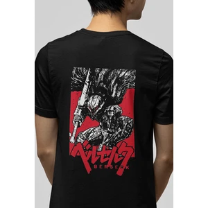 Berserk Ön Arka Baskılı Red Desing Tişört