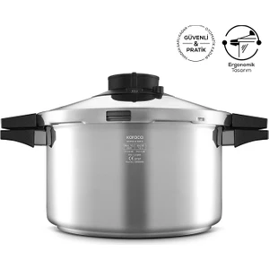 Quick And Safe Indüksiyon Tabanlı Düdüklü Tencere 7 Litre