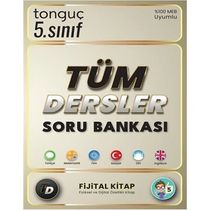 Tonguç Akademi 5. Sınıf Tüm Dersler Soru Bankası