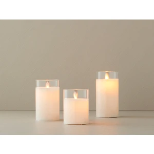 English Home Yılbaşı Candies Ledli Mum Şeffaf