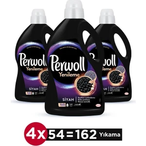 Siyah Hassas Bakım Sıvı Çamaşır Deterjanı 3'lü Set (3x2,97 Lt)