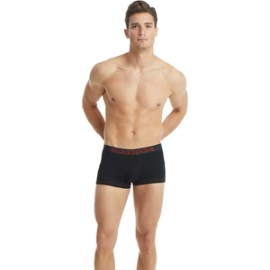 Erkek Modern 3'lü Kısa Boy Siyah Boxer