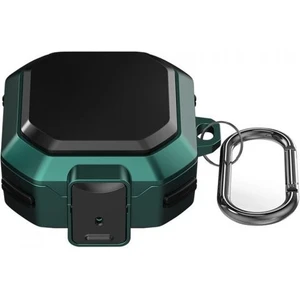 Case Street Casestreet Samsung Galaxy Buds Fe Kılıf Tank Çift Renk Koruma SF11 Koyu Yeşil