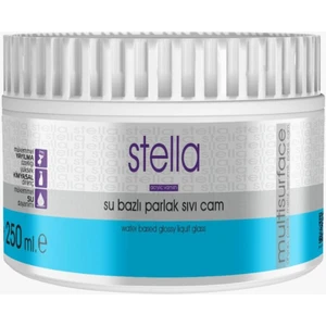 Su Bazlı Sıvı Cam Parlak Boya Şeffaf 250 ml