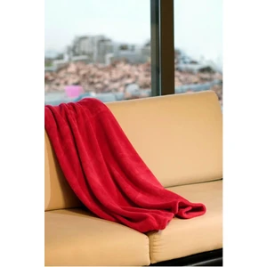 Wellsoft Battaniye, Kırmızı Dört Mevsim Televizyon Battaniyesi, Peluş, Polar Battaniye, Tek Kişilik, 170*230