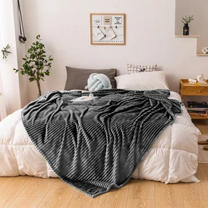 Tek Kişilik Fitilli Yumuşak Dokulu Battaniye 170 x 230 cm