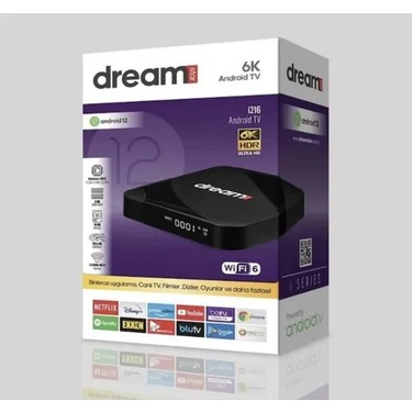 Dreamstar I3 Androıd Box 2gbram 16GB Hafıza 2.4-5ghz 6k Fiyatı
