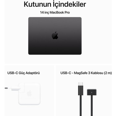 Apple MacBook Pro M3 Pro 18GB 512GB SSD macOS 14 Fiyatı