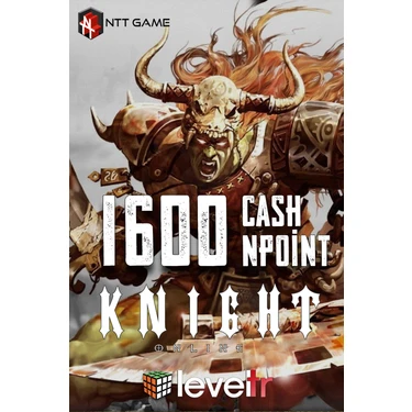 NTT Game Knight Online 1600 Cash / Npoint /