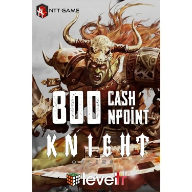 NTT Game Knight Online 800 Cash / Npoint /