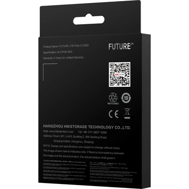 Hiksemi 2TB Future Lite Gen4x4 PCI-e NVMe M.2 2280 SSD Fiyatı