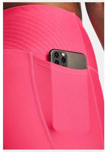 Kadın Heatgear® Tam Boy Sıkı Kesim Pembe Tayt
