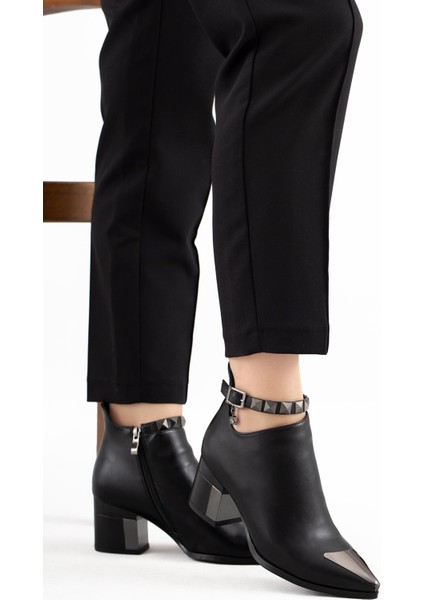 Özel Seri Bilek Kapsül Detaylı Kadın Bot 223 Kb0 0050 Cilt Siyah fiyatları