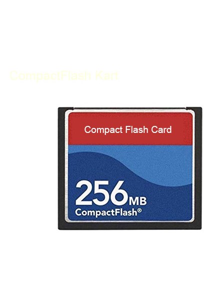 CF Compact Flash 256 MB Hafıza Kartı compactflash kart