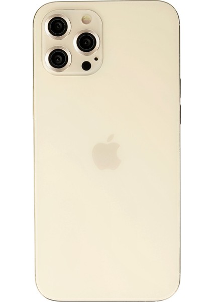 iPhone 12 Pro Kamera Lens Koruyucu - Gold